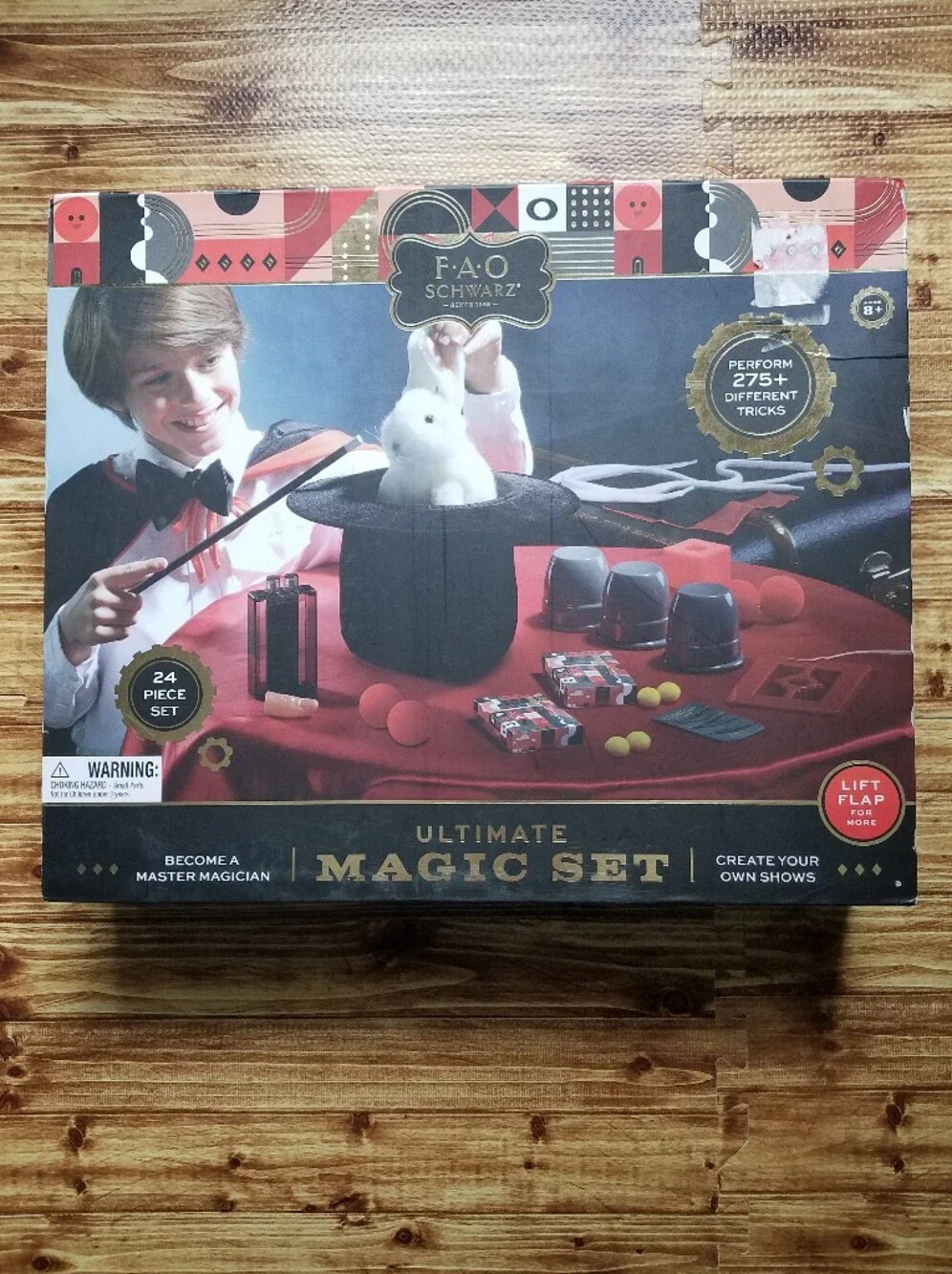 FAO Schwarz Ultimate Kids Magic Set With Instruction Book Kit